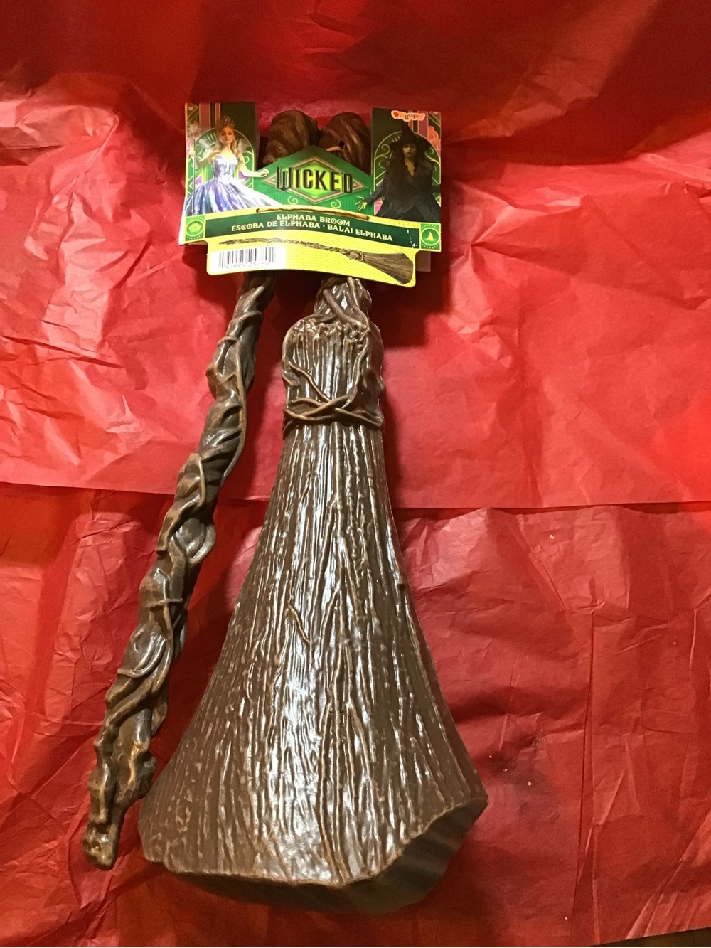 Wicked elphaba broom disguise halloween costume accessory -New